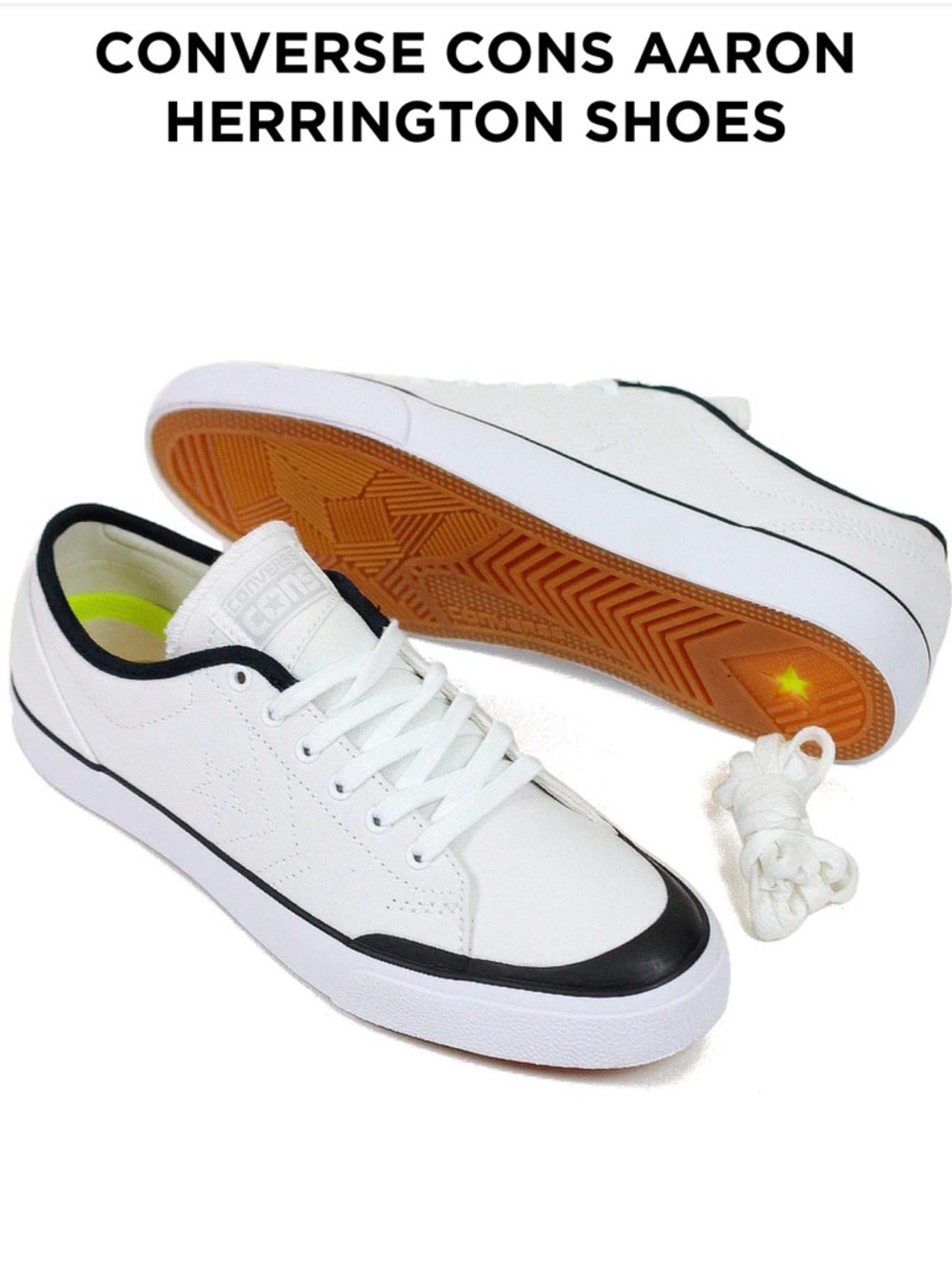 New Converse Cons Aaron Herrington Colab Special Edition W10 M8